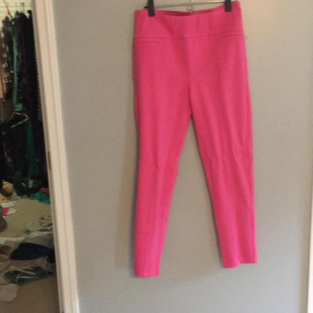 Size L pink beta brand power down dress pants